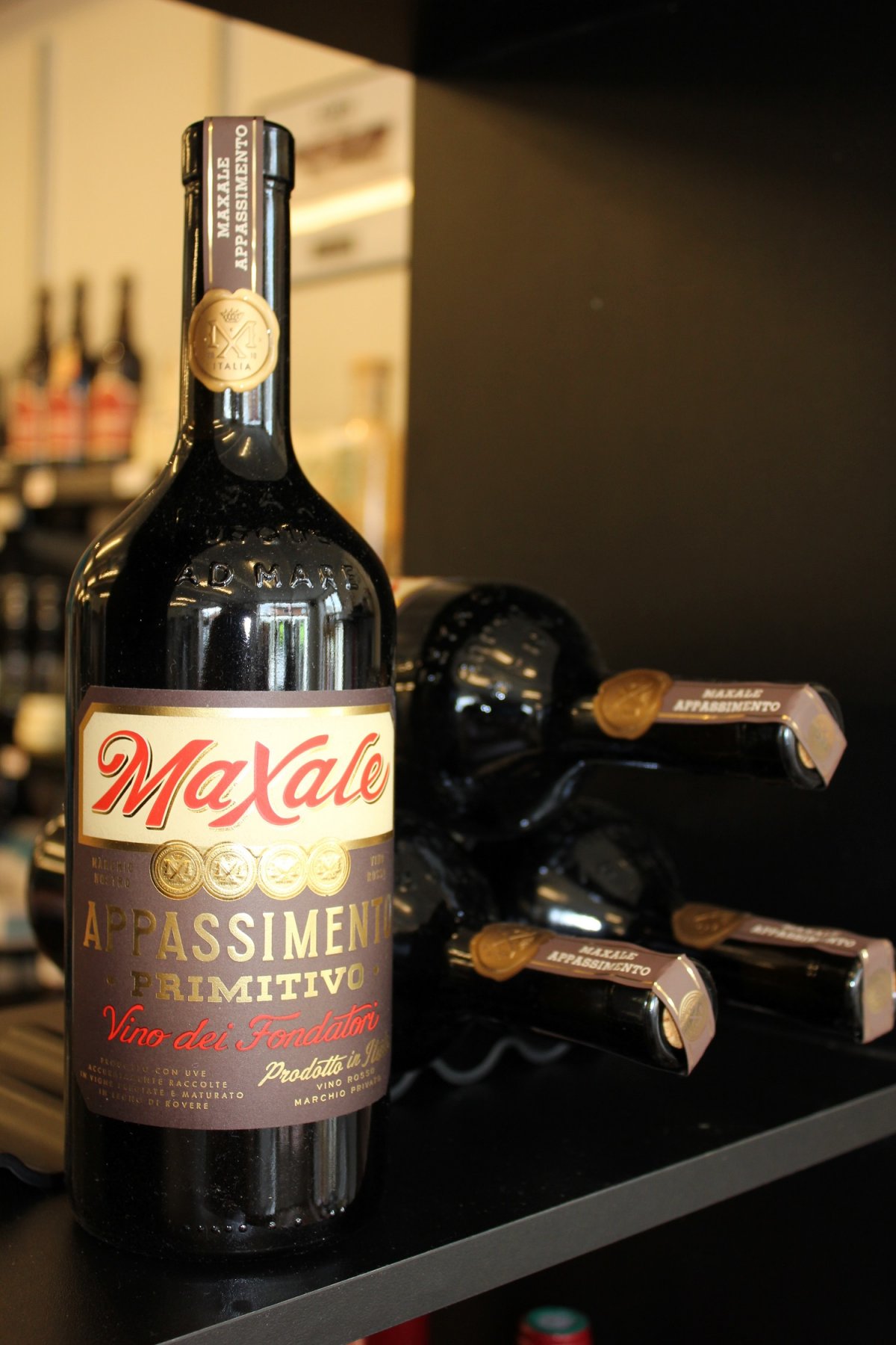 Maxale Primitivo Appassimento Puglia IGP 2016 - RØDVIN - WINELOVERS AND ...